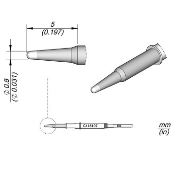 JBC C115-107 Наконечник
