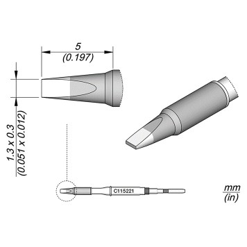 JBC C115-221 Наконечник