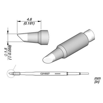 JBC C210-027 Наконечник
