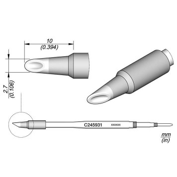 JBC C245-931 Наконечник-1