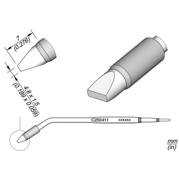 JBC C250-411 Наконечник