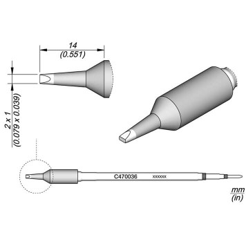 JBC C470-036 Наконечник