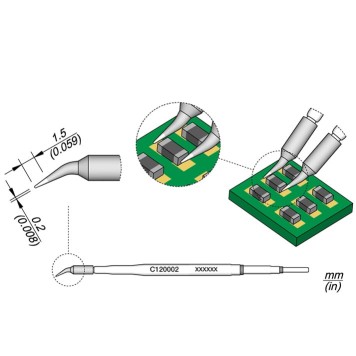 JBC C120-002 Наконечник