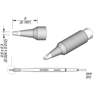 JBC C210-021 Наконечник