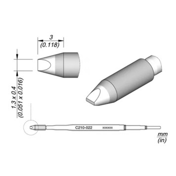 JBC C210-022 Наконечник