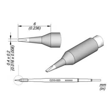 JBC C210-023 Наконечник