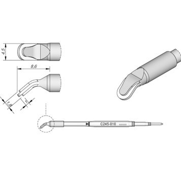 JBC C245-010 Наконечник