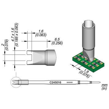 JBC C245-016 Наконечник