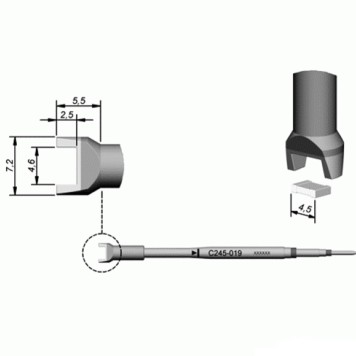 JBC C245-019 Наконечник