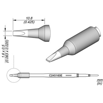 JBC C245-160E Наконечник