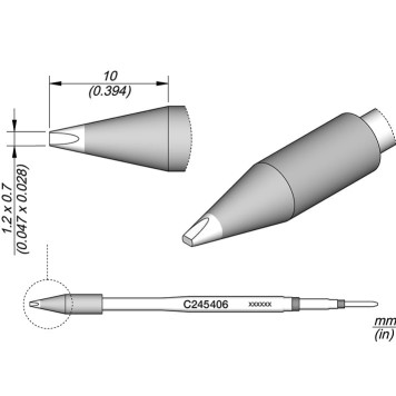 JBC C245-406 Наконечник