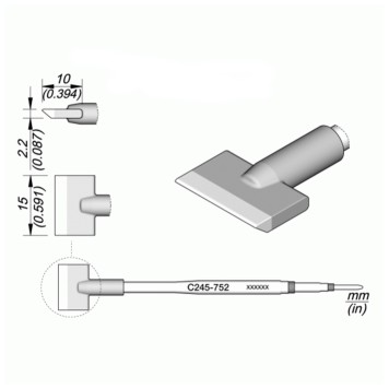 JBC C245-752 Наконечник