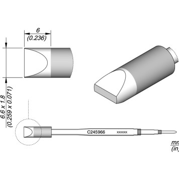 JBC C245-966 Наконечник