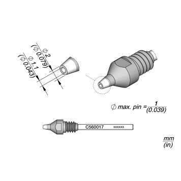 JBC C560-017 Наконечник