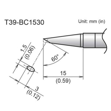 Hakko T39-BC1530 Наконечник
