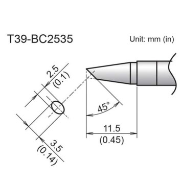 Hakko T39-BC2535 Наконечник