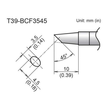 Hakko T39-BCF3545 Наконечник