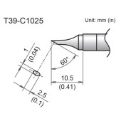 Hakko T39-C1025 Наконечник Hakko T39-C1025 Наконечник
