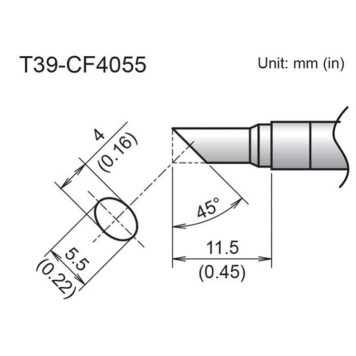 Hakko T39-CF4055 Наконечник