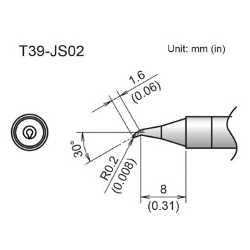 Hakko T39-JS02 Наконечник