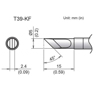 Hakko T39-KF Наконечник