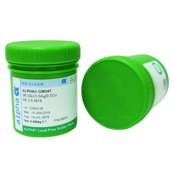 ALPHA OM347 Бессвинцовая паяльная паста 