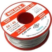 Soldex Sn60 Pb40 Припой (проволока на катушке) 0,50мм 200гр Soldex Sn60 Pb40 Припой (проволока на катушке) 0,50мм 200гр
