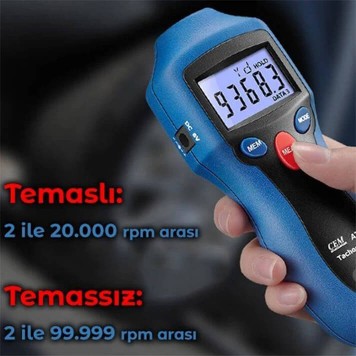 CEM AT-8 Цифровой Тахометр-1