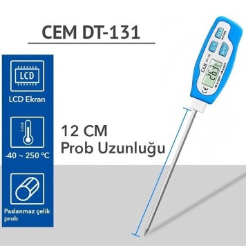 CEM DT-131 Термометр профессиональный-2