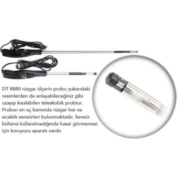 CEM DT-8880 Запасной телескопический зонд для Анемометра-1