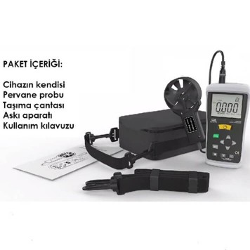 CEM DT-619 Измеритель скорости ветра и температуры (Термоанемометр)-1