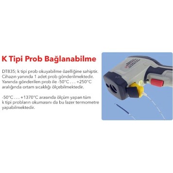 CEM DT-835 Инфракрасный Термометр -2