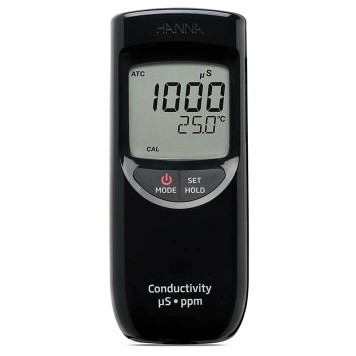 Hanna HI 99300 Портативный влагозащищенный солемер-кондуктометр-1