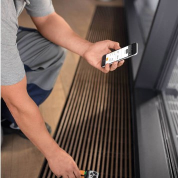 Testo 410i Смарт-зонд Анемометр с крыльчаткой с Bluetooth-4