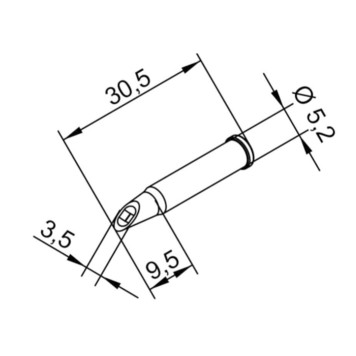 Ersa 102ADLF15 Паяльное жало-1