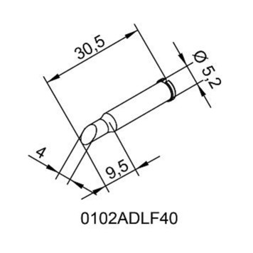 ERSA 102ADLF40 Паяльное жало-1