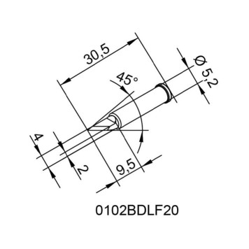 ERSA 102BDLF20 Паяльное жало-1