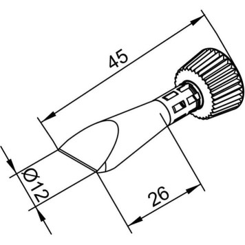 Ersa 102CDLF120C Паяльное жало-1