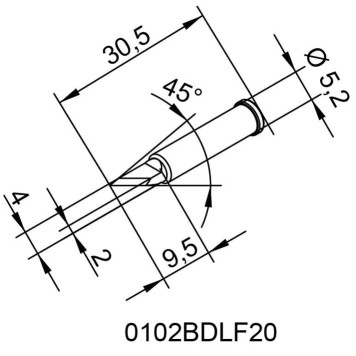 ERSA 102CDLF20 i-Con Паяльное жало 