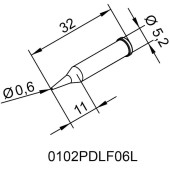 Ersa 102PDLF06L i-Con Паяльное жало 